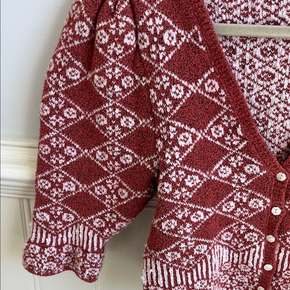 Free People Patterned Sweater. NWOT - Picture 3 of 7